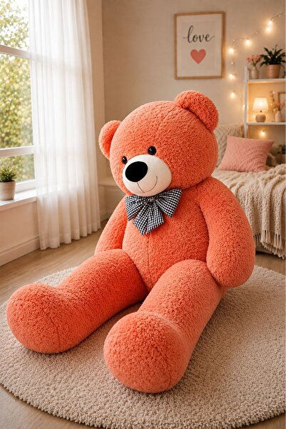 STORE24 160 cm Premium Plush Bear with Bow Tie – 100% Domestic Production Gif...