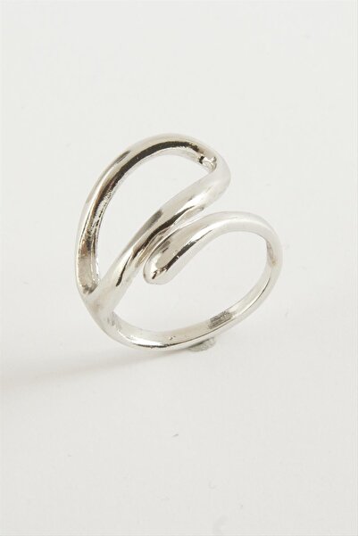 ZERO LAND Nhr-Hlss Oval Metal (134044) Ring-Silver Color