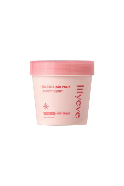 lilyeve Repair:Turn Gelato Hair Pack Bouncy Berry – Protein Care Mask for Dam...