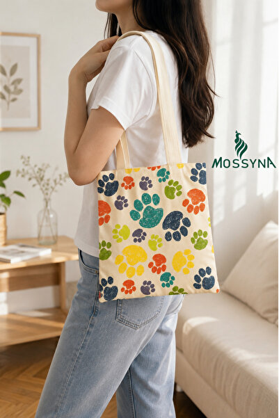 Mossyna Eco-Friendly Cloth Bag |   Zippered |   35X40 cm |   Canvas Shoulder ...