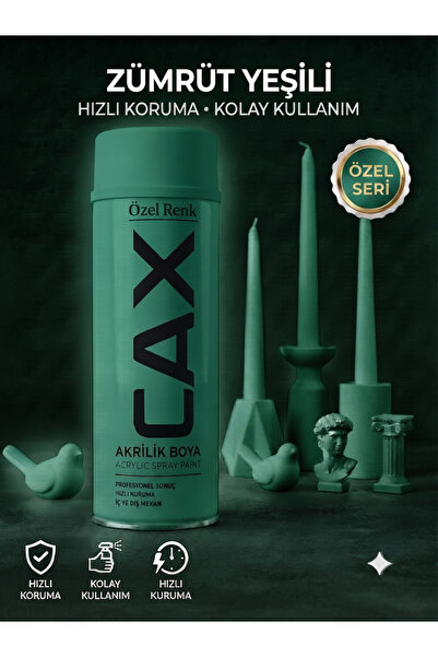 caxcolors Akrilik Sprey Boya 400 ml Mobilya Hobi Boyası