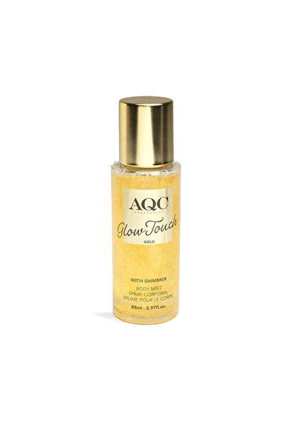 AQC Fragrances AQC Glow Touch Αστραφτερό Σπρέι Σώματος με Χρυσό Λάμψη και Γλυ...