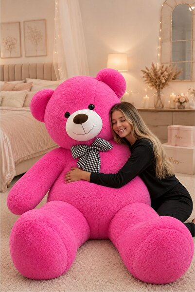 STORE24 180-190 cm Premium Plush Bear with Bow Tie – 100% Domestic Production...