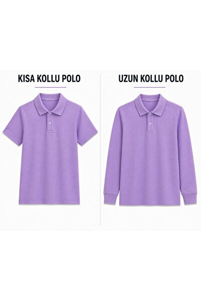FİRES GİYİM KIZ-ERKEK POLO YAKA OKUL LAKOST TİŞÖRT UZUN KOL - KISA KOL DAYANI...