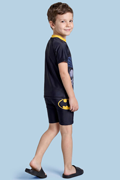 R&B Batman Print Swimwear Set