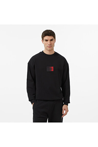 HUGO Danoto Erkek Siyah Sweatshirt