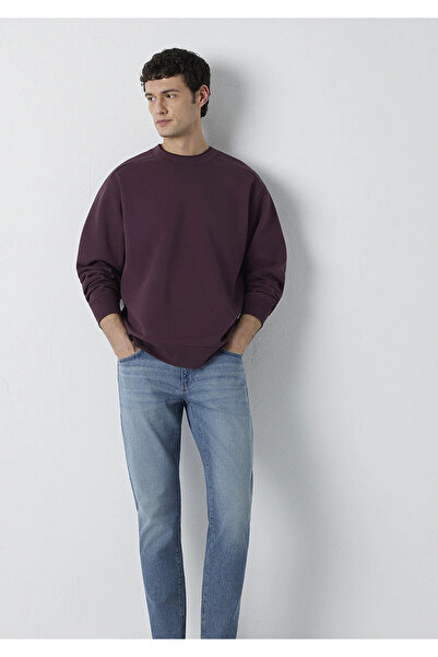 Mavi Burgundy Sweatshirt Loose Fit / Loose Comfortable Cut 0S10634-70223