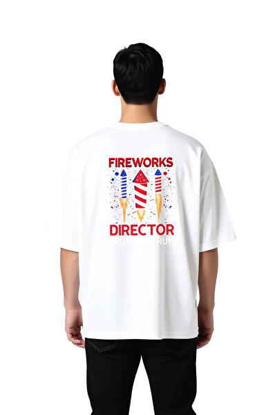 PayBuy Light Show Director Humor Design Printed Men's Oversize T-Shirt
