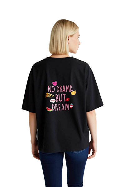 PayBuy Real Queen Power Message Printed Women's Oversize T-Shirt