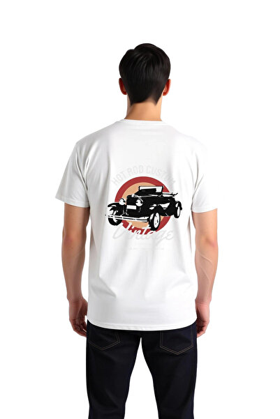 PayBuy Hot Rod Vintage Garage Printed Men's T-Shirt