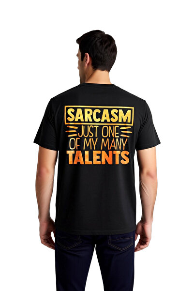PayBuy Men's Humor Printed T-Shirt Sarcastic Design I Have Many Skills Comfor...