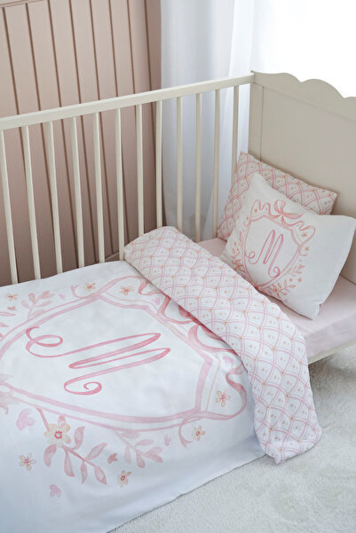NOU Park Bedding Set (80X120) - Noble Series - Pink - Letter m