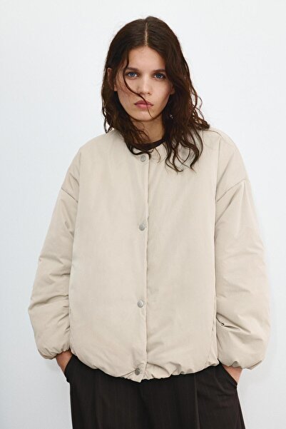 Buti Allbucks *Pull* *Bear* Snap Button Inflatable Coat Abpnb00001