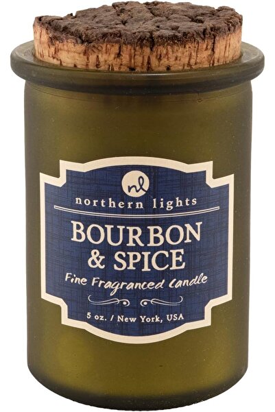 Northern Lights Candles شمعة معطرة برائحة الأبسنت والتين الأسود، 5 أونصة، زيت...