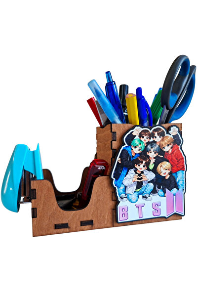 OEM Suport Pixuri BTS All Gang Kpop Merch, lemn