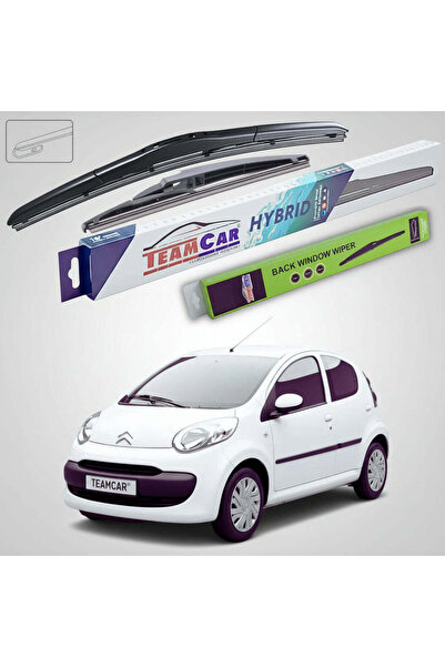 TEAMCAR Υαλοκαθαριστήρες Citroën C1 Gen I B0 Hatchback 2005-2014 |   Εμπρός κ...