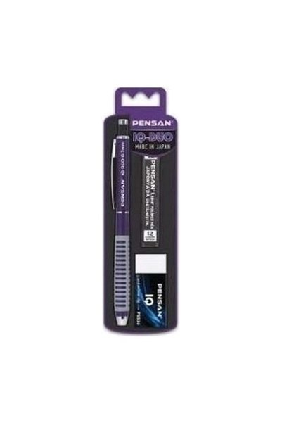NO NAME Pensan Iq-Duo 0.7 mm Purple Versatil Pen Set with Eraser