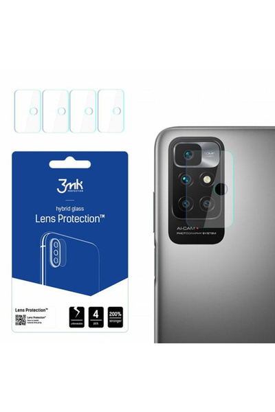3MK Προστατευτικά φακού Redmi 10 2022 [ΣΕΤ 4 ΤΕΜΑΧΙΩΝ]