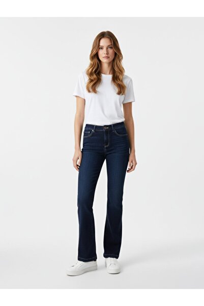 Ltb Fallon 400 Mid Waist Spanish Leg Mid Indigo Jean Pants