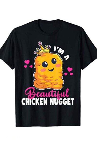 LİNA06 تي شيرت I'm A Beautiful Chicken Nugget Kawaii، تي شيرت رجالي عصري - 10...