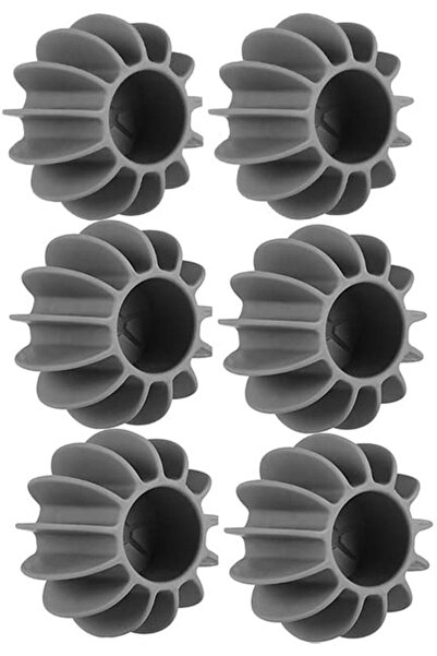 STARSTAR 6-pack of laundry balls for removing stains from pet hair (gray)