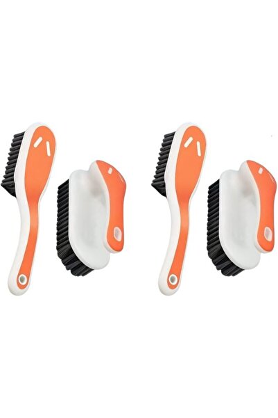 STARSTAR Four-piece two-piece brush set, orange