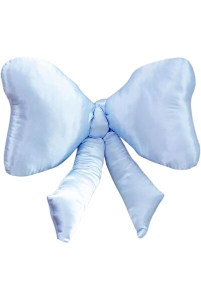 GENERAL Bow Pillow - Big Bow Throw Pillow - Bow Shaped Pillow - Silky Satin -...