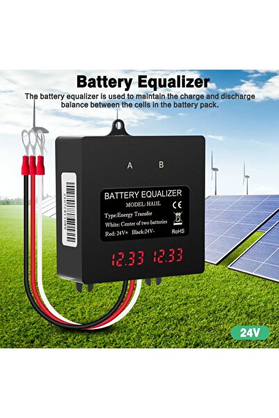 OEM Egalizator alimentare baterii 2 x 12V pentru sisteme fotovoltaice 24V, cu...