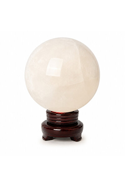 craftmystic Sfera din Selenit 14.5 cm - Claritate, Purificare si Armonie Ener...