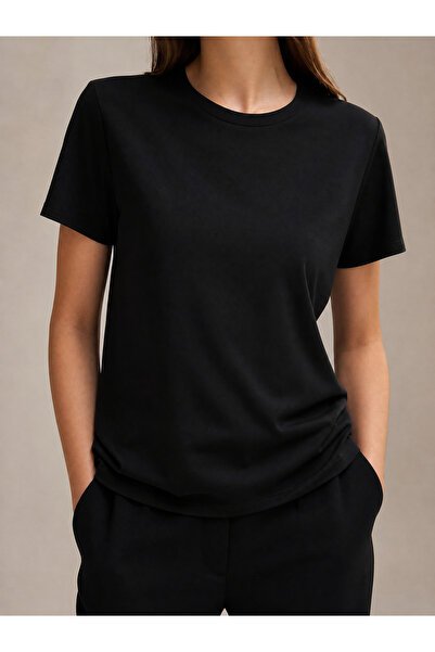 Oura Clothing Beyaz Regular Fit T-Shirt