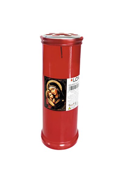 LCA Candela cu Capac, Anti-vant, Galben