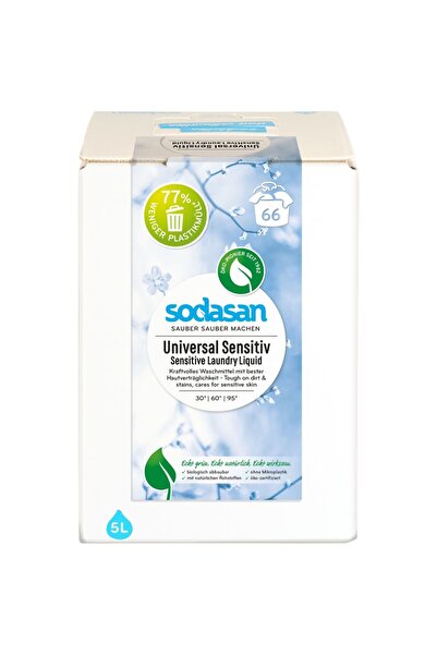 Sodasan Detergent lichid universal sensitiv bag-in-box