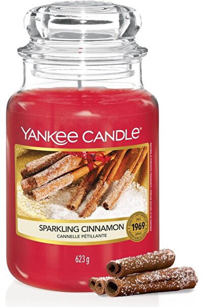 Yankee Candle شمعة معطرة في وعاء (كبيرة الحجم) - سنو إن لوف - مدة احتراق طويل...
