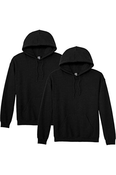 GILDAN G18500-Gian Multipack Very High Collar Fleece Hooded Adult Sweatshirt