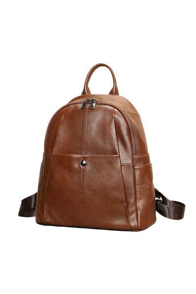 IMODIX Rucsac Dama Din Piele Naturala, Compartimentare Inteligenta, Design El...