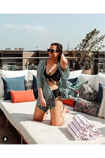 Moss Rose Women's Beach Cover up Swimsuit Kimono Cardigan with Bohemian Flora...