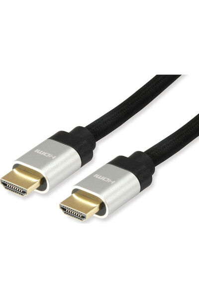 EQUIP HDMI 2.1 Υπερυψηλής Ταχύτητας 48Gbps 4K 120Hz HDR VRR Πλεκτό Καλώδιο HD...
