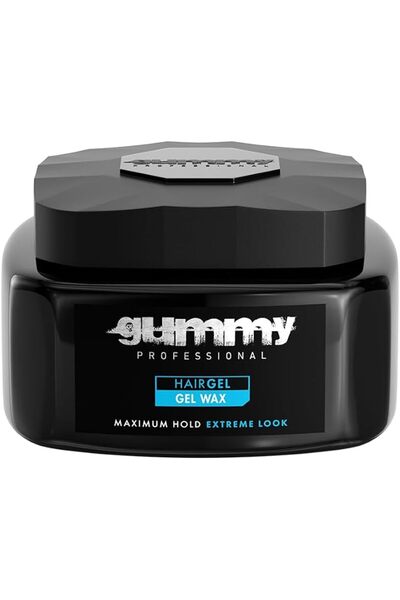Gummy Hair Styling Gel Wax 500ml – Strong Hold & Long-Lasting Hair Gel for Me...