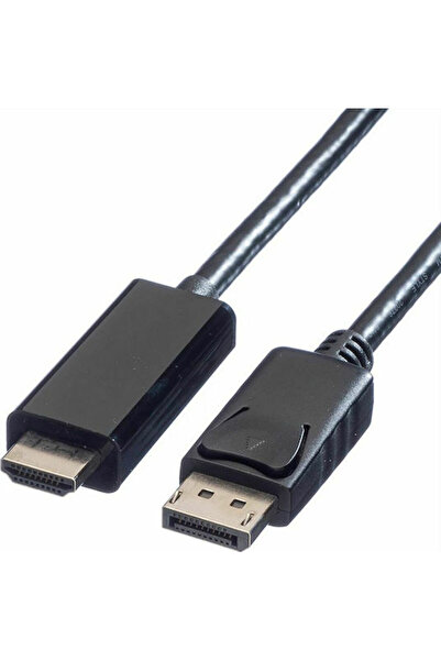 VALUE Καλώδιο DisplayPort αρσενικό - HDMI αρσενικό 1μ Μαύρο (11.99.5785)