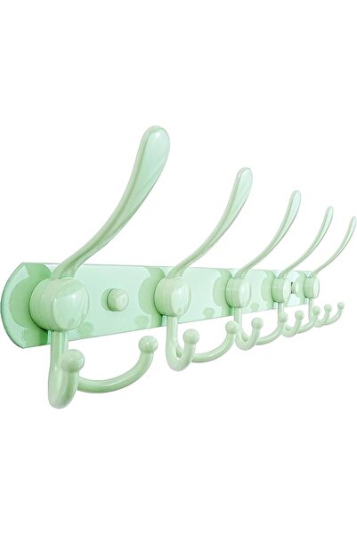 GENERAL Dseap Coat Rack Wall Mounted - 5 Tri Hooks, Heavy Duty, Stainless Ste...