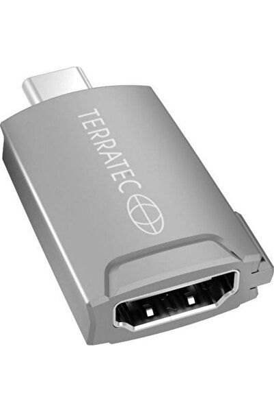 Terratec Μετατροπέας Connect C12 USB-C αρσενικό σε mini HDMI θηλυκό Γκρι 1 τε...