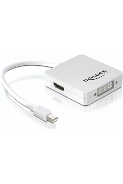 DELOCK 61768 Μετατροπέας Mini DisplayPort Αρσενικό σε DVI-D DisplayPort HDMI ...