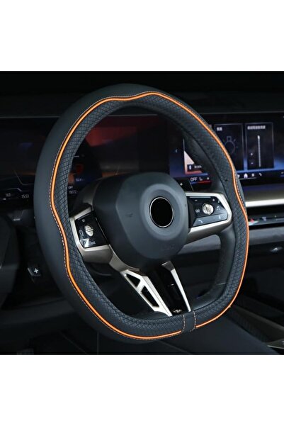 Mayco Bell Microfiber Leather Car Medium Steering Wheel Cover (14.5''-15'',Bl...
