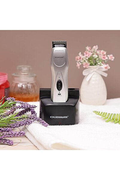 Olsenmark Rechargeable Hair Trimmer - LED indicator light Rechargeable - Cord...