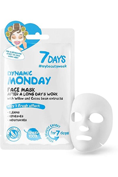 7DAYS Face Mask Dynamic Monday After A Long Day'S Work With Willow And Cocoa ...