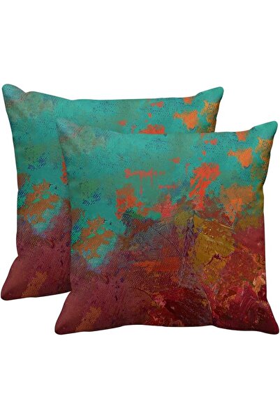 Britimes Throw Pillow Covers Modern Home Art Decor, 18 x 18 Inches Set of 2 P...