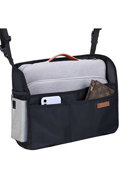 WLLWOO WLLWOO WLLWOO Car Net Pocket Handbag Holder Between Seats Back Storage...