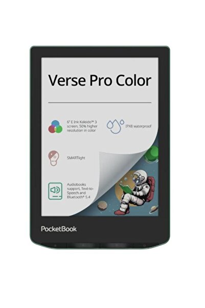 pocketbook Verse Pro Color Cititor de cărți electronice, 6 " E Ink Carta 1200...