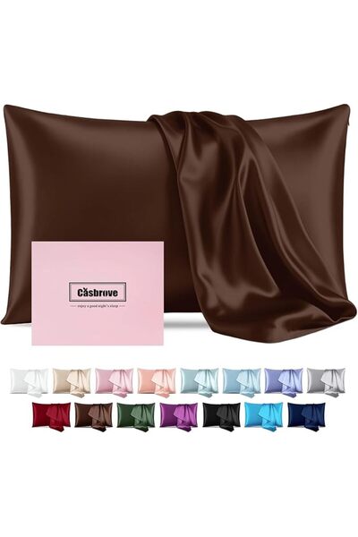 GENERAL Silk Pillowcase for Hair and Skin Mulberry Silk Pillowcase Soft Breat...