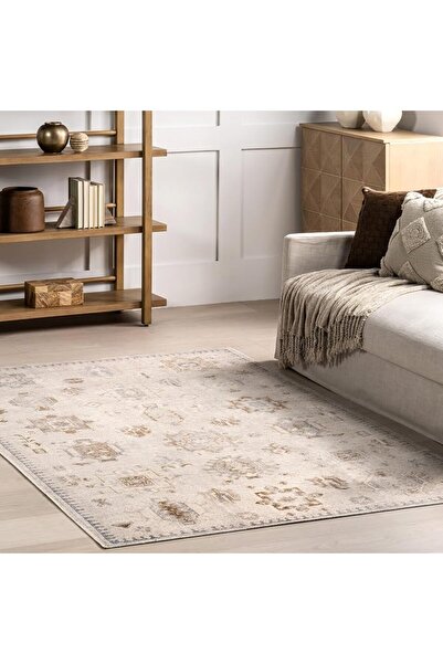 nuLOOM Krystin Medallion 2x3 Machine Washable Accent Rug for Living Room Bedr...
